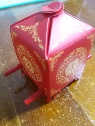 Wedding favours candy box (20pcs) - Chinese sedan design