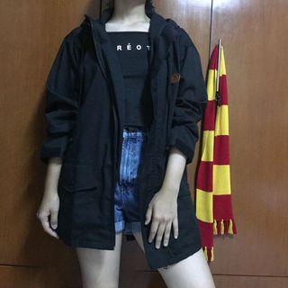 THXNSMN Black Parka Jacket (Local Brand/Unisex)