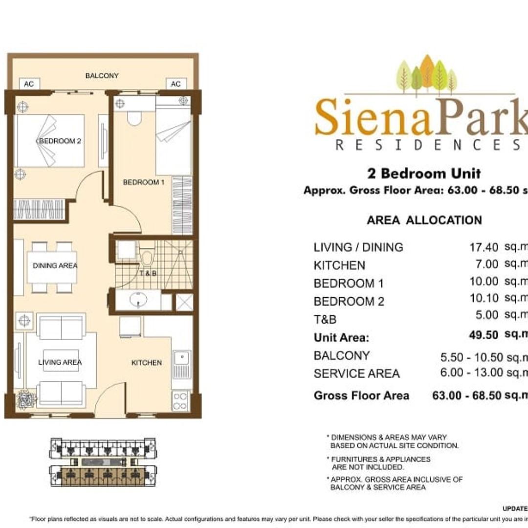 2 Bedroom Siena park residences, Bicutan, Property, Rentals, Apartments