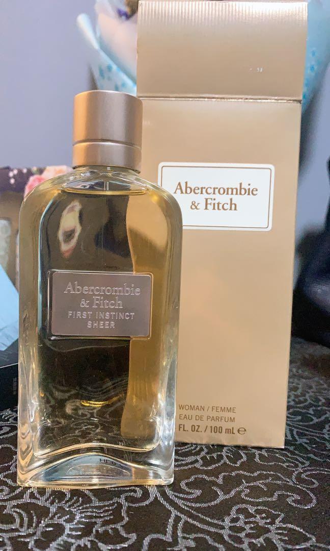 Abercrombie and fitch hotsell perfume first instinct sheer
