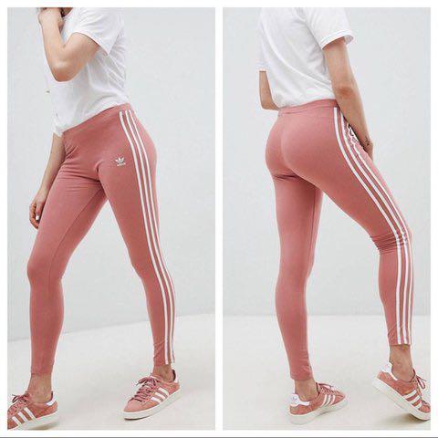 Adidas leggings on sale ash pink