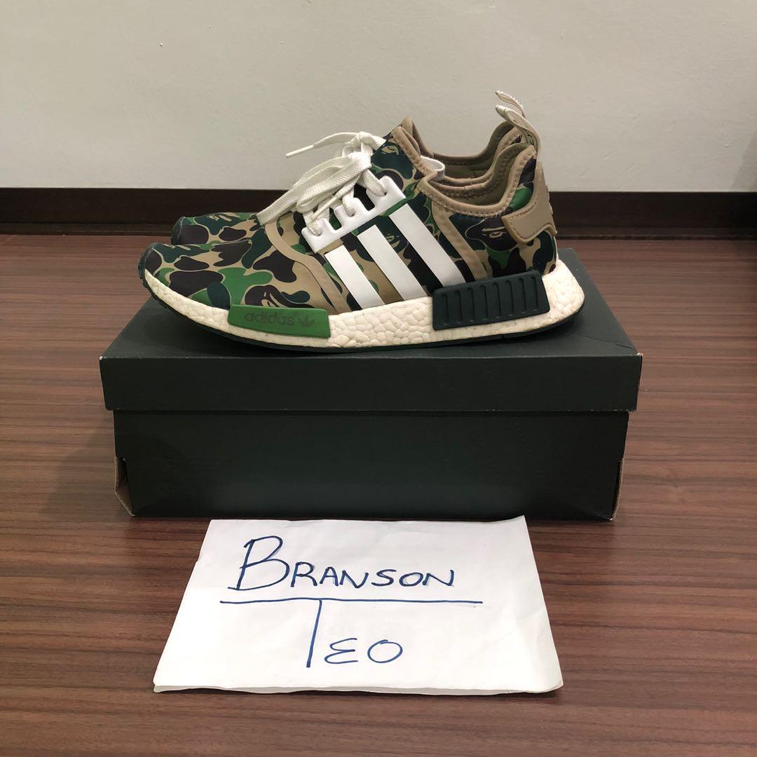 Adidas bape deals nmd box