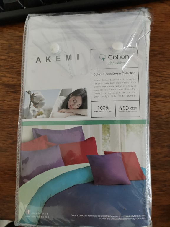 AKEMI (Bolster case), Furniture & Home Living, Bedding & Towels on