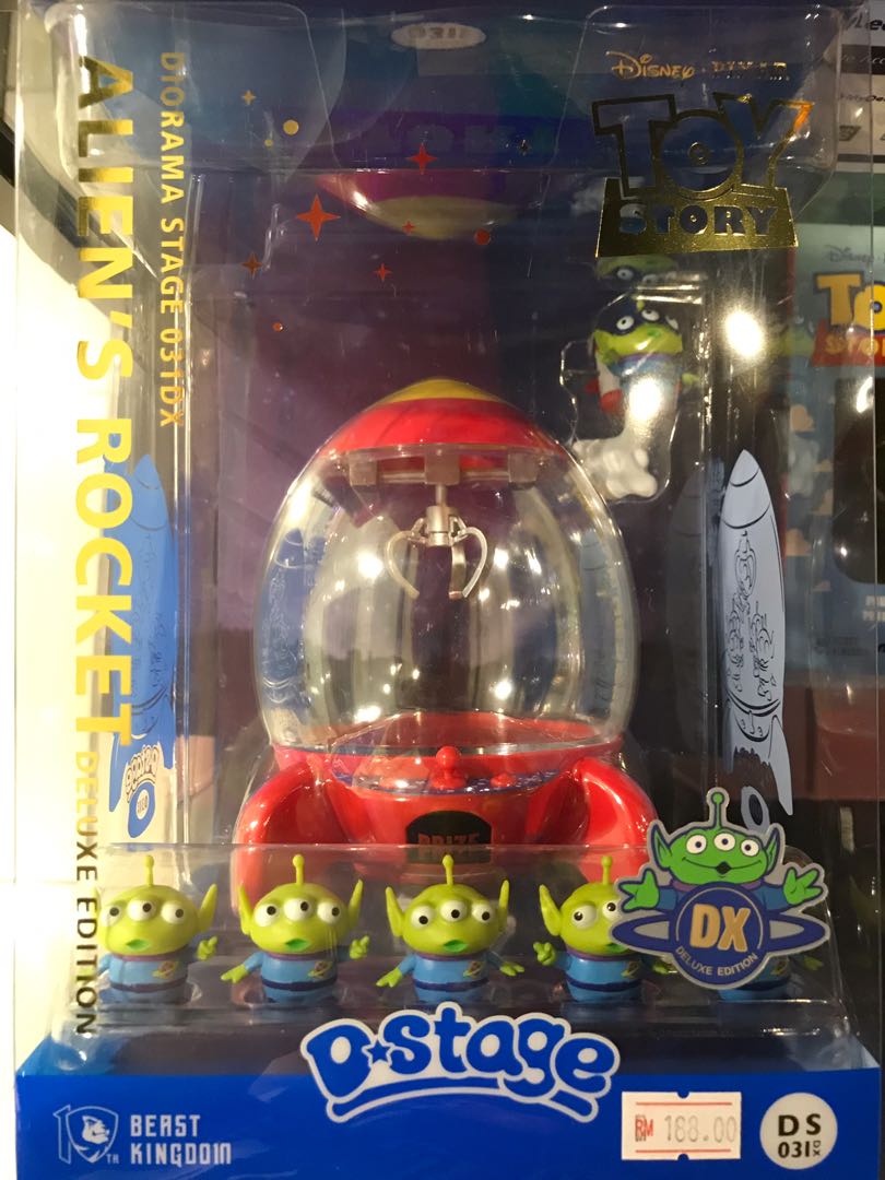 Beast Kingdom D Stage 031 Disney Toy Story Alien S Rocket Deluxe Edition Toys Games Action Figures Collectibles On Carousell