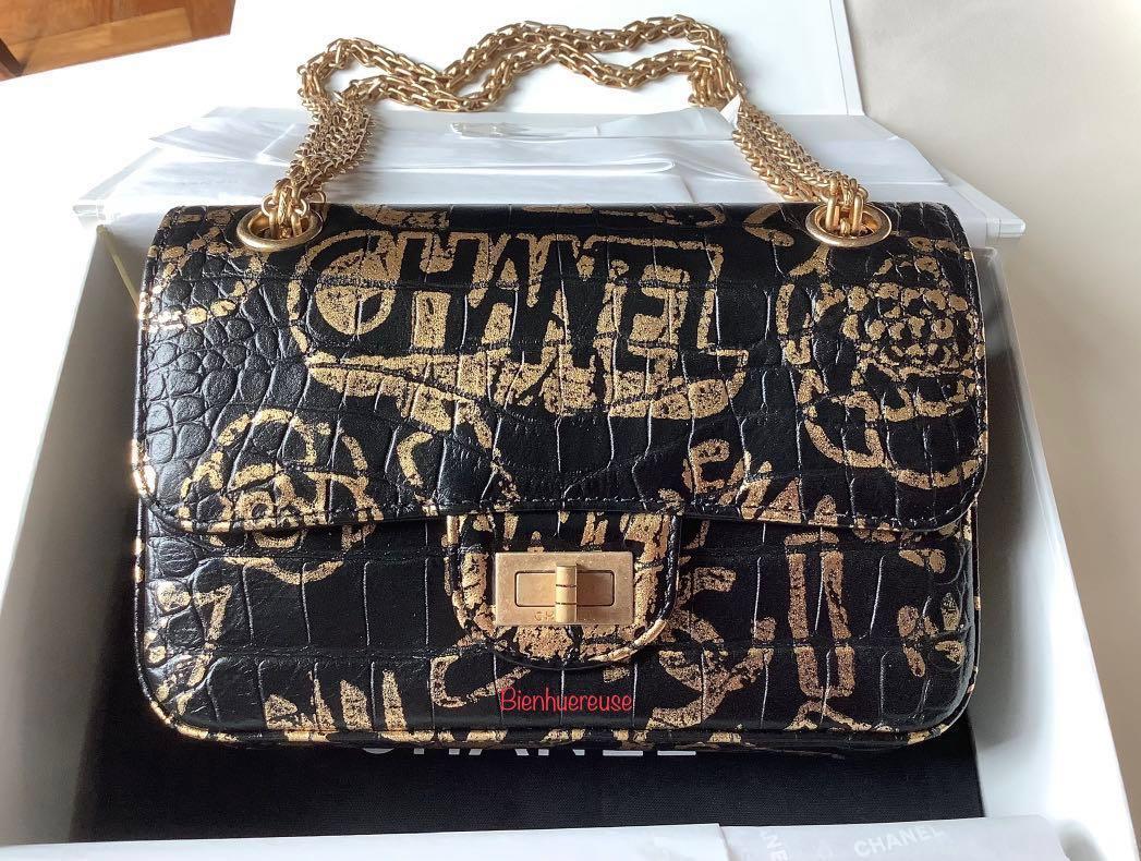BN Chanel Mini Graffiti Reissue , Luxury, Bags & Wallets on Carousell
