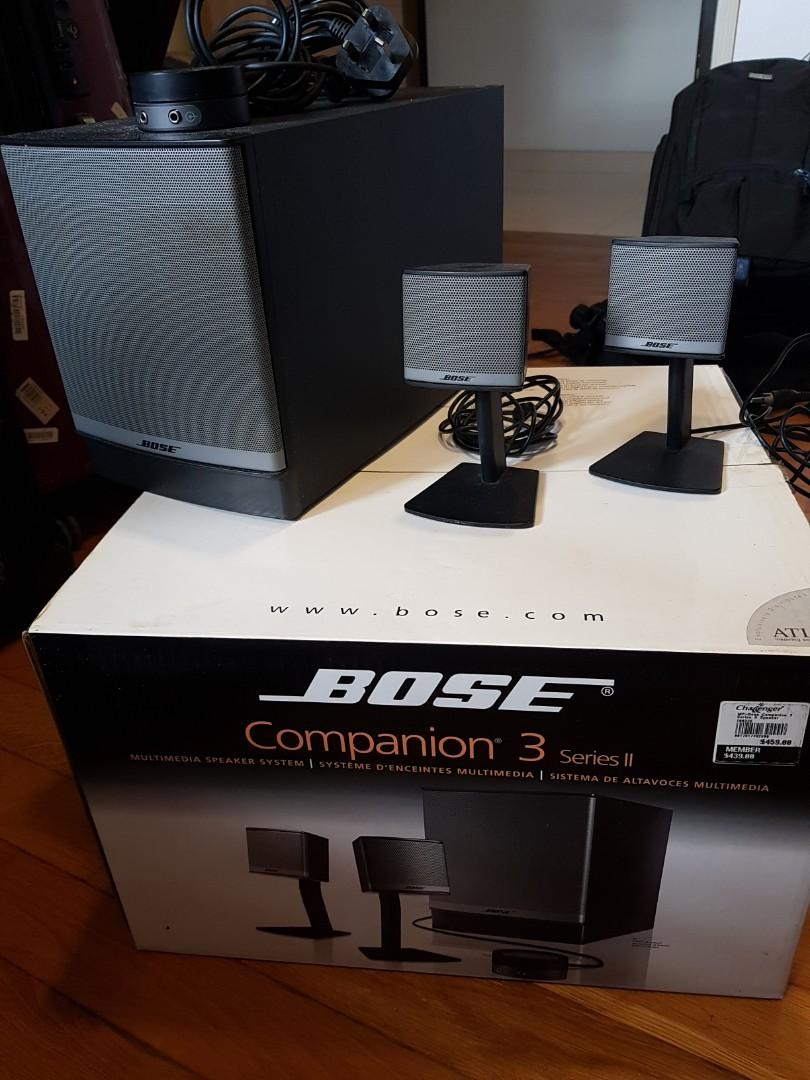 Bose Companion 3 series II, TV \u0026 Home 