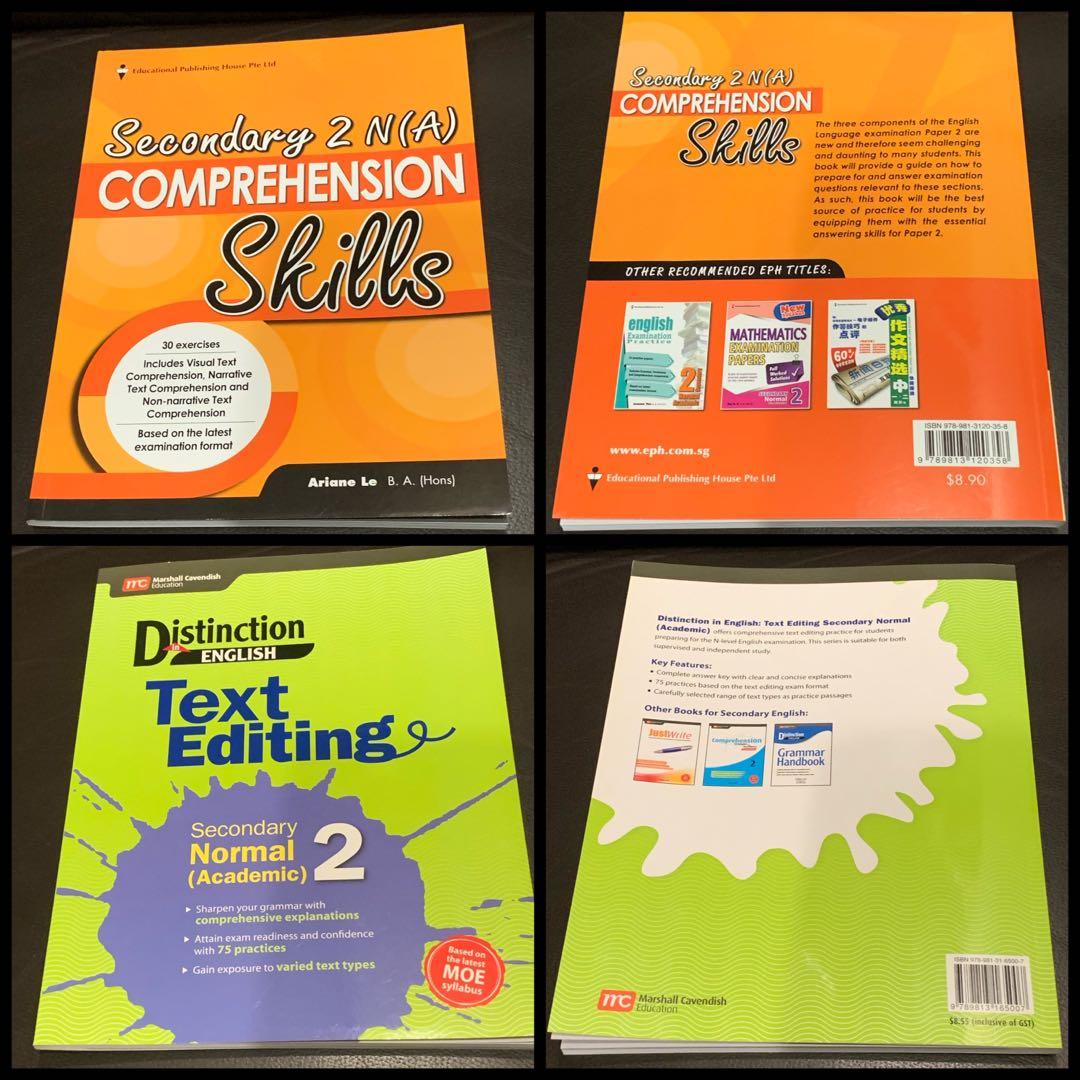 Brand New Secondary English Assessment Books Sec 2 Na Books