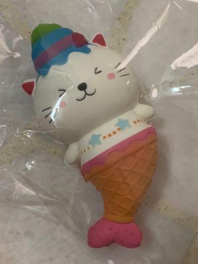 mermaid cat squishy