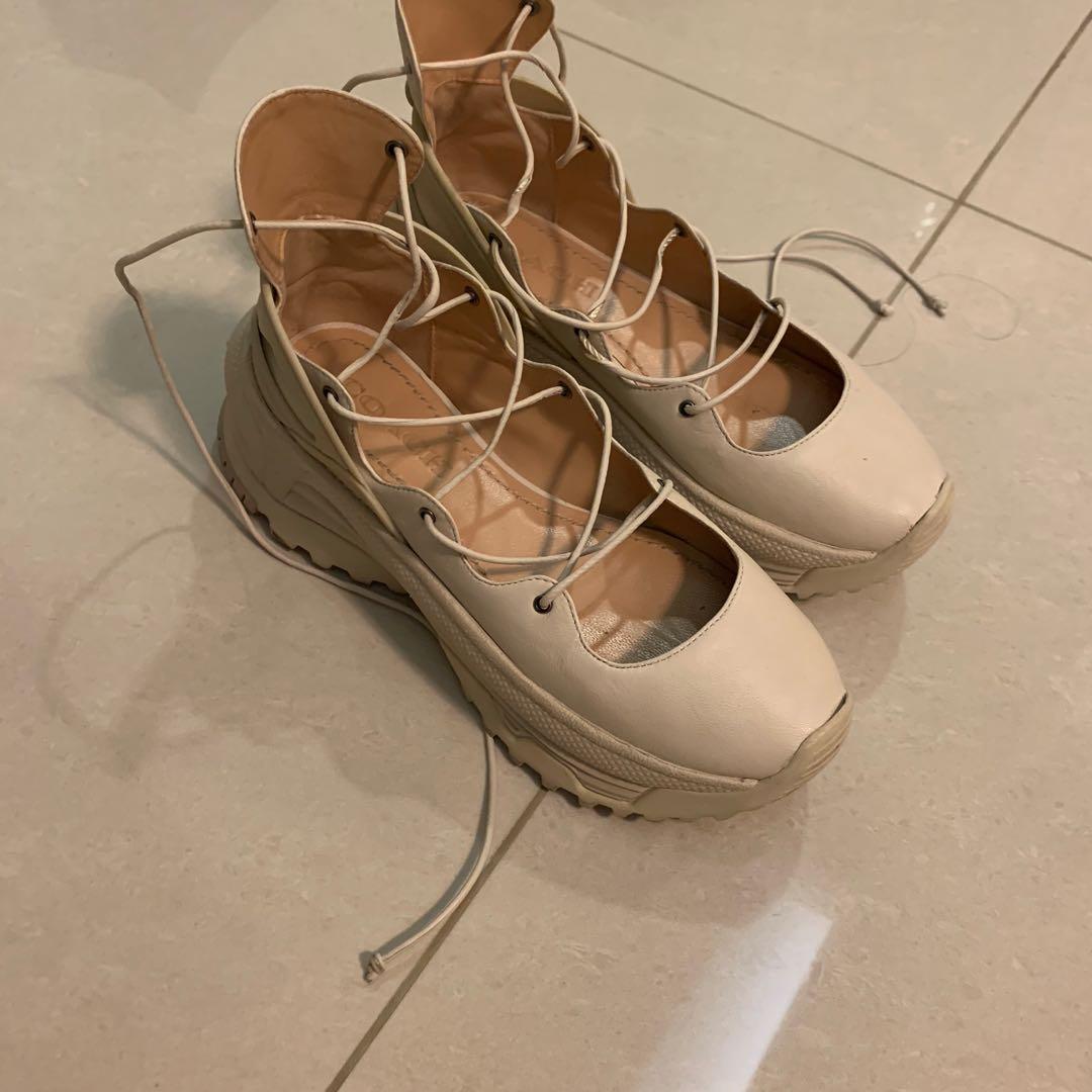 Coach lace up sneakers