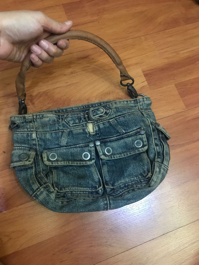 French Connection denim bag, Women's 