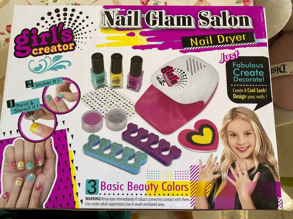 Girl S Creator Nail Glam Salon Toys Games Others On Carousell
