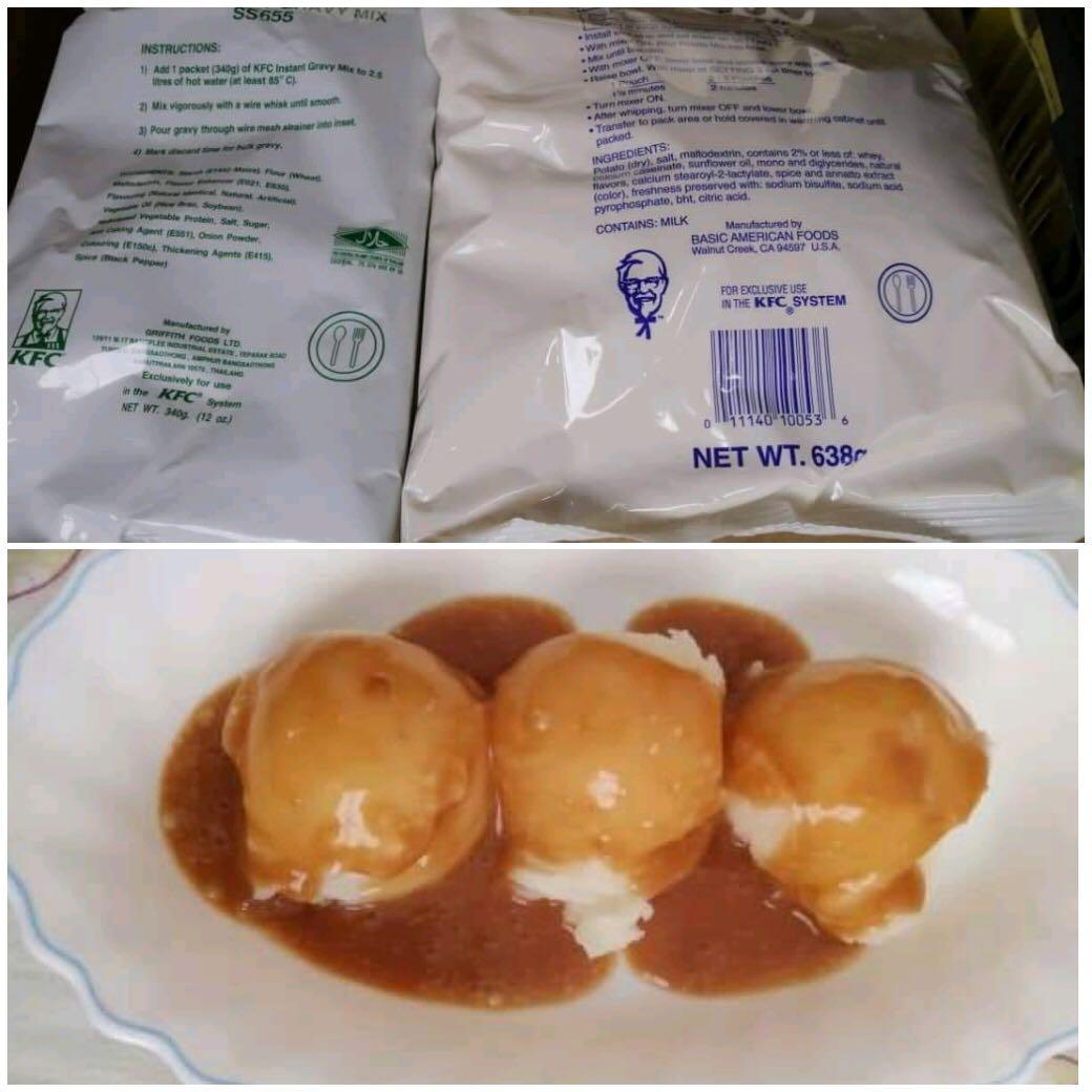 Kfc instant discount mashed potatoes