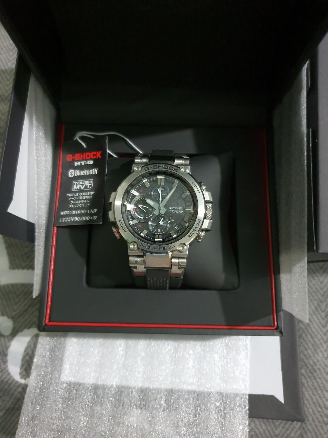 G Shock Mtg B1000 Bluetooth Open For Trade Men S Fashion Watches On Carousell