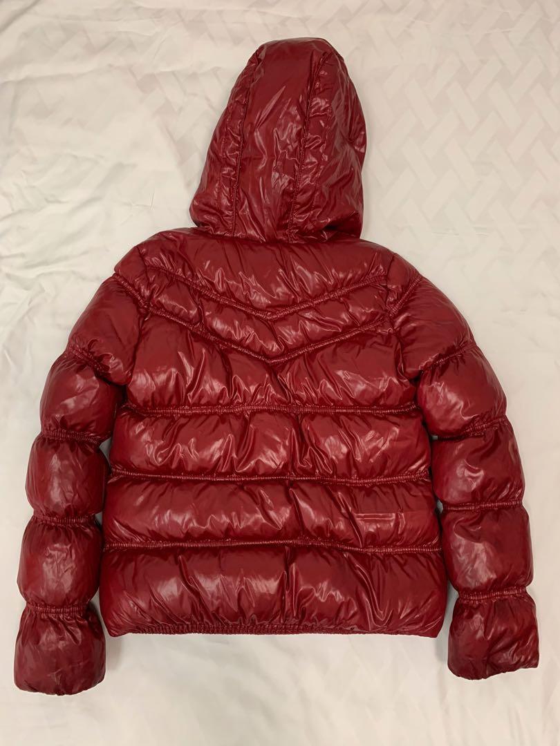Red guess coat shop