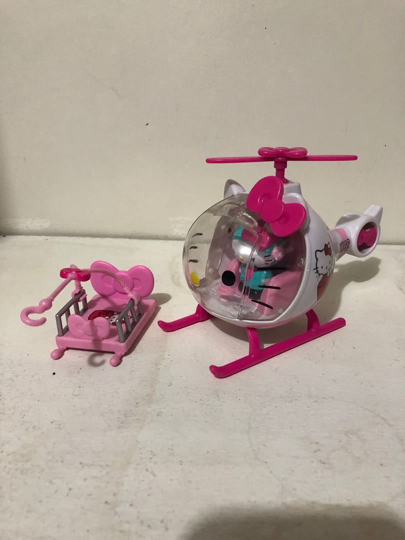 Original Sanrio Hello Kitty Emergency Helicopter Toy, Hobbies & Toys