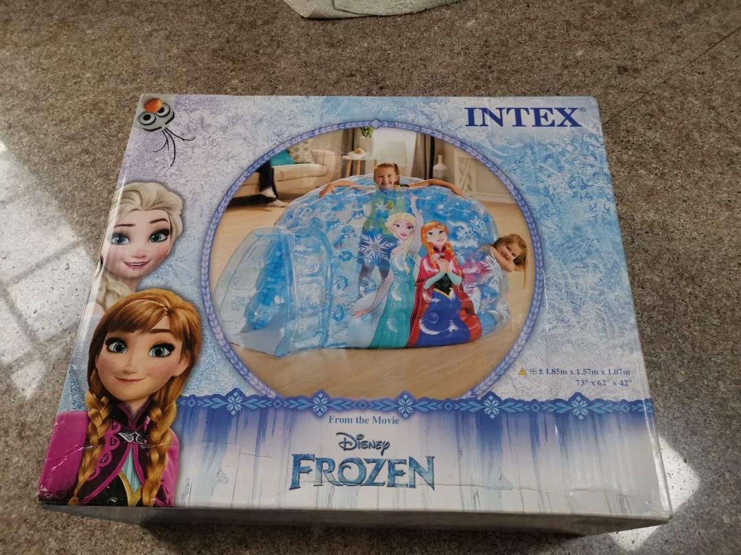 Intex Disney Frozen Inflatable Igloo / House / Tent / Ball Pit, Hobbies