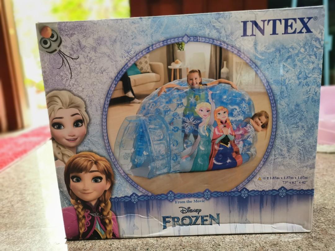 Intex Disney Frozen Inflatable Igloo / House / Tent / Ball Pit, Hobbies