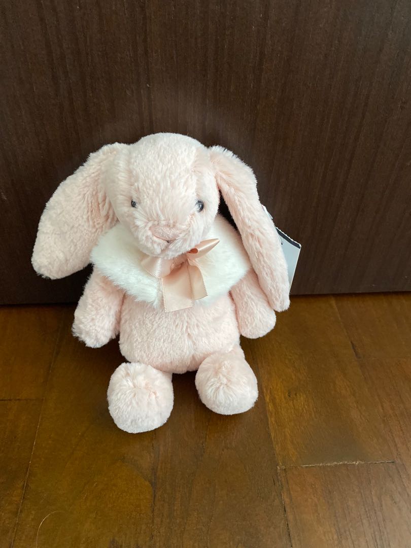Jellycat Small Bashful Blush Snow Bunny Hobbies Toys Toys