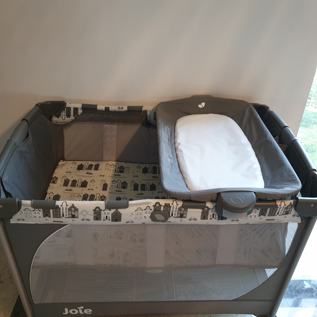 Joie Travel Cot, Babies & Kids, Baby Nursery & Kids Furniture, Cots