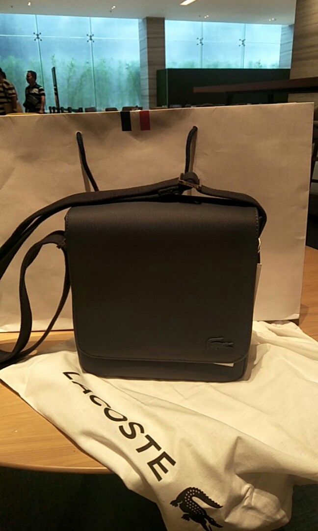 Lacoste sling bag, Men's Fashion, Bags, Sling Bags on Carousell