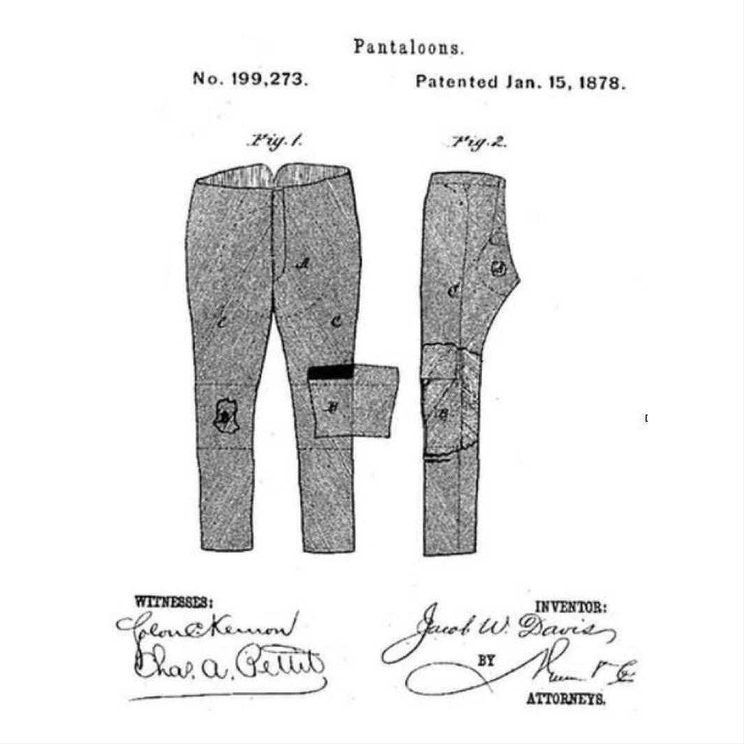Levis LVC 1878 Pantaloons Made in USA, 男裝, 褲＆半截裙, 沙灘褲 Carousell