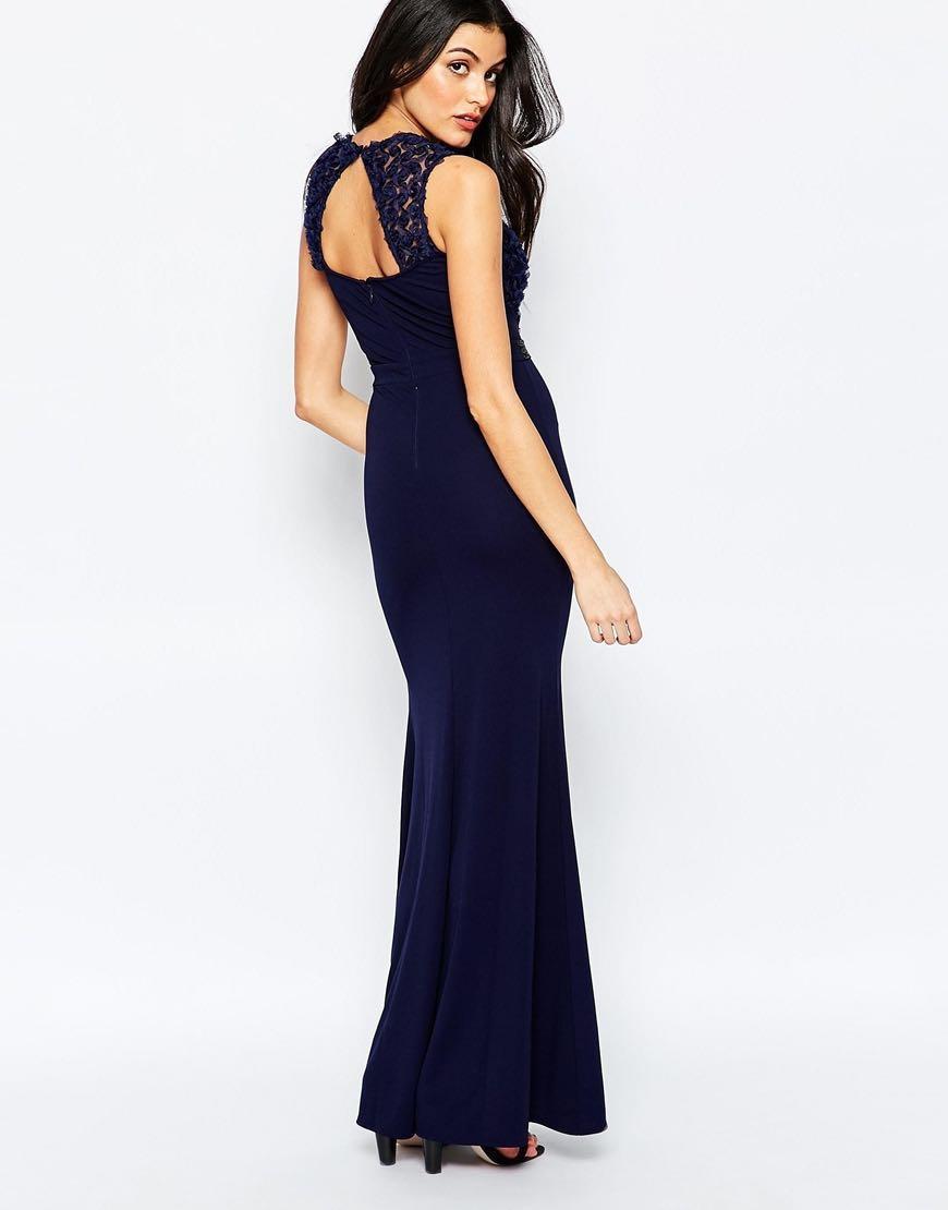 lipsy blue maxi dress