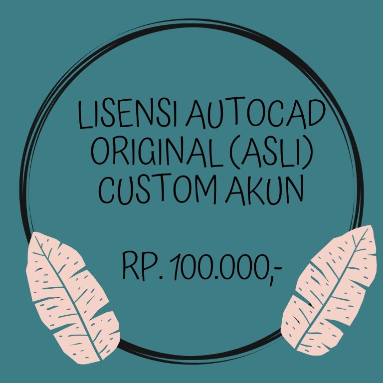 Lisensi autocad ORIGINAL - CUSTOM ACCOUNT, Barang Yang Dicari di Carousell