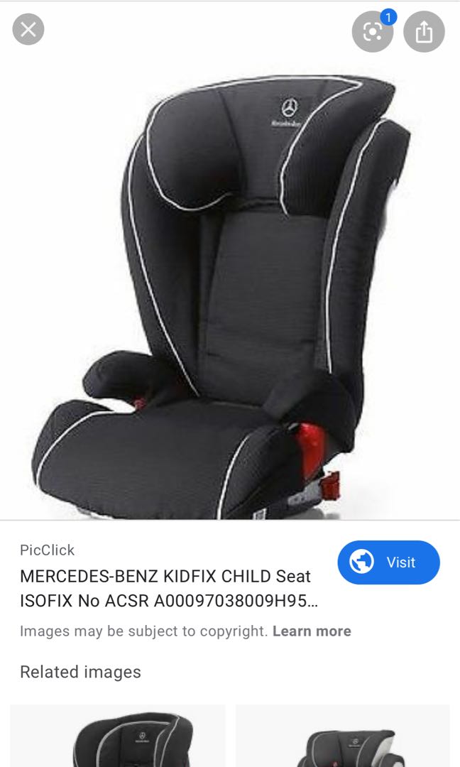 Kidfix child seat with isofit 2025