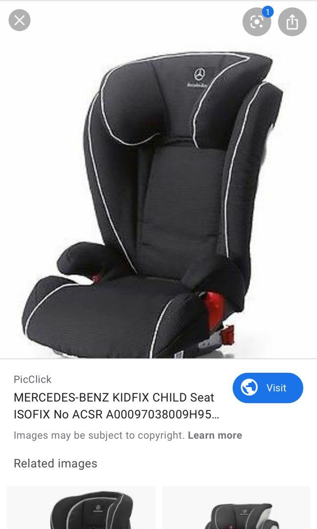 Mercedes benz top isofix car seat