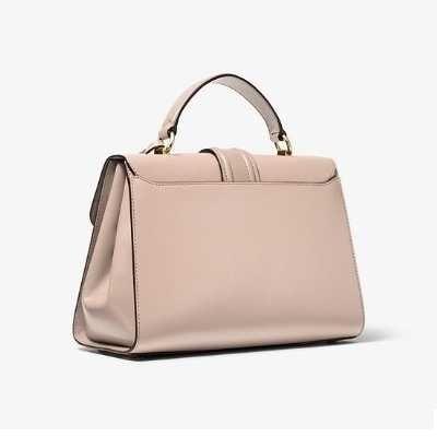 Michael kors hailee discount crossgrain leather satchel