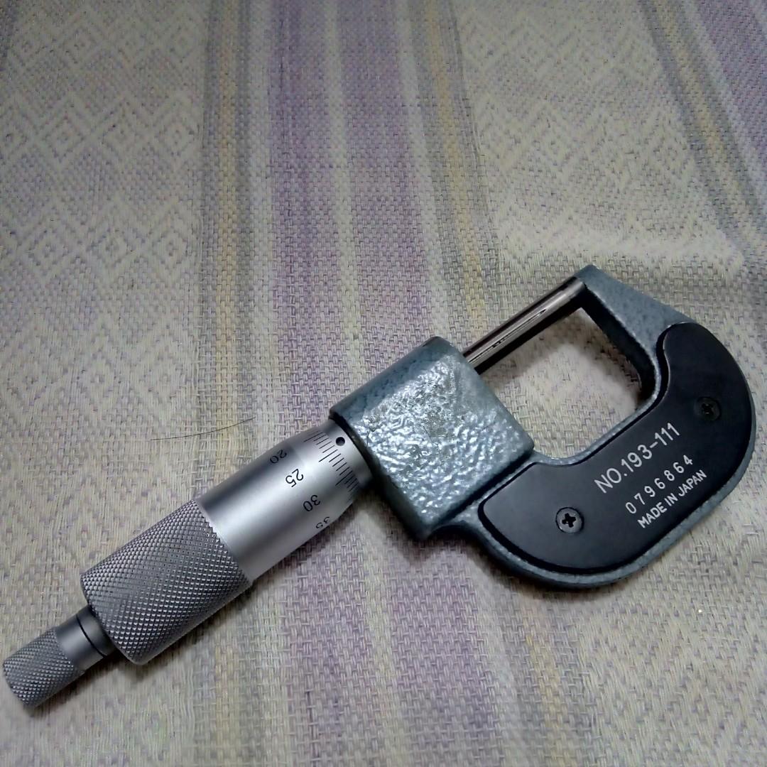 MICROMETER DIGIT 025MM. "100 MADE IN JAPAN", Photography, Lens & Kits
