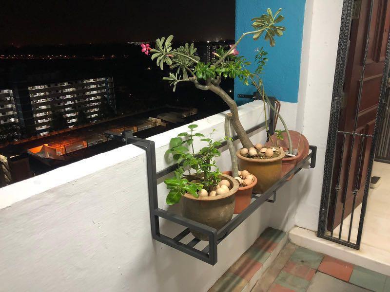 Modern Heavy Duty Standard Planter Rack Balcony Display Shelf For Hdb Corridor Gardening Pots Planters On Carousell