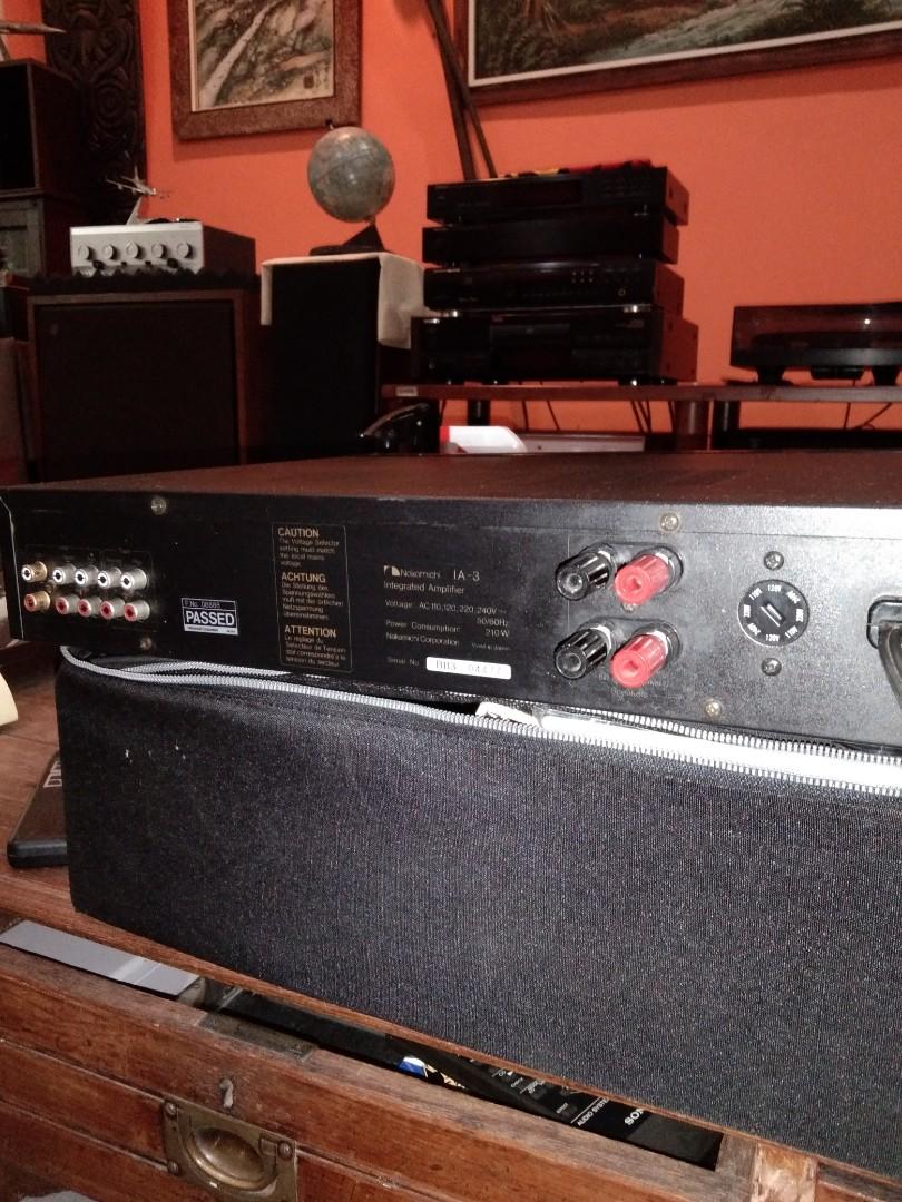 NAKAMICHI 1A-3 integrated amplifier, Audio, Soundbars, Speakers ...
