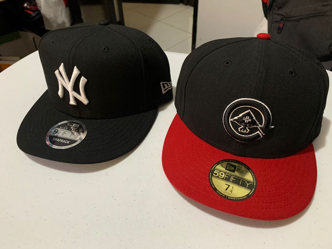 New Era ( LRG 7 1/4, Brand New), Men's Fashion, Watches & Caps & Hats on Carousell