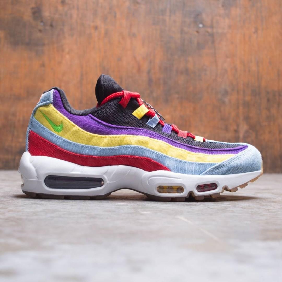 Red blue yellow air max 95 new arrivals