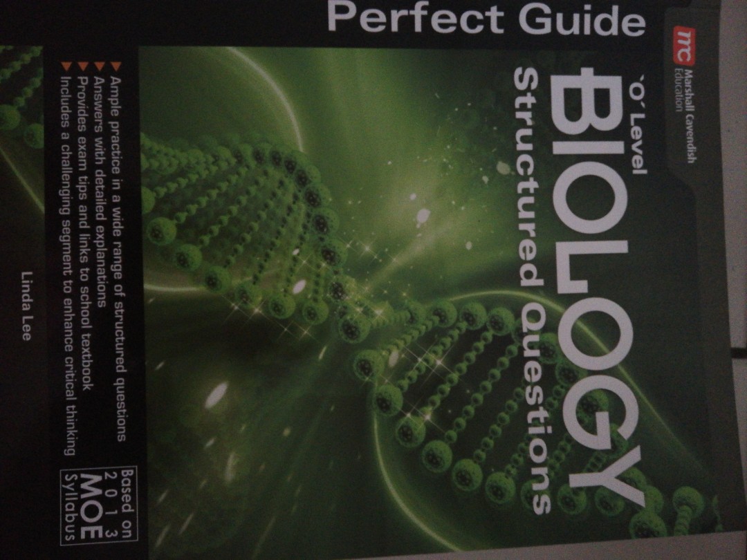 O level Biology structured questions, Books & Stationery, Textbooks, Secondary on Carousell