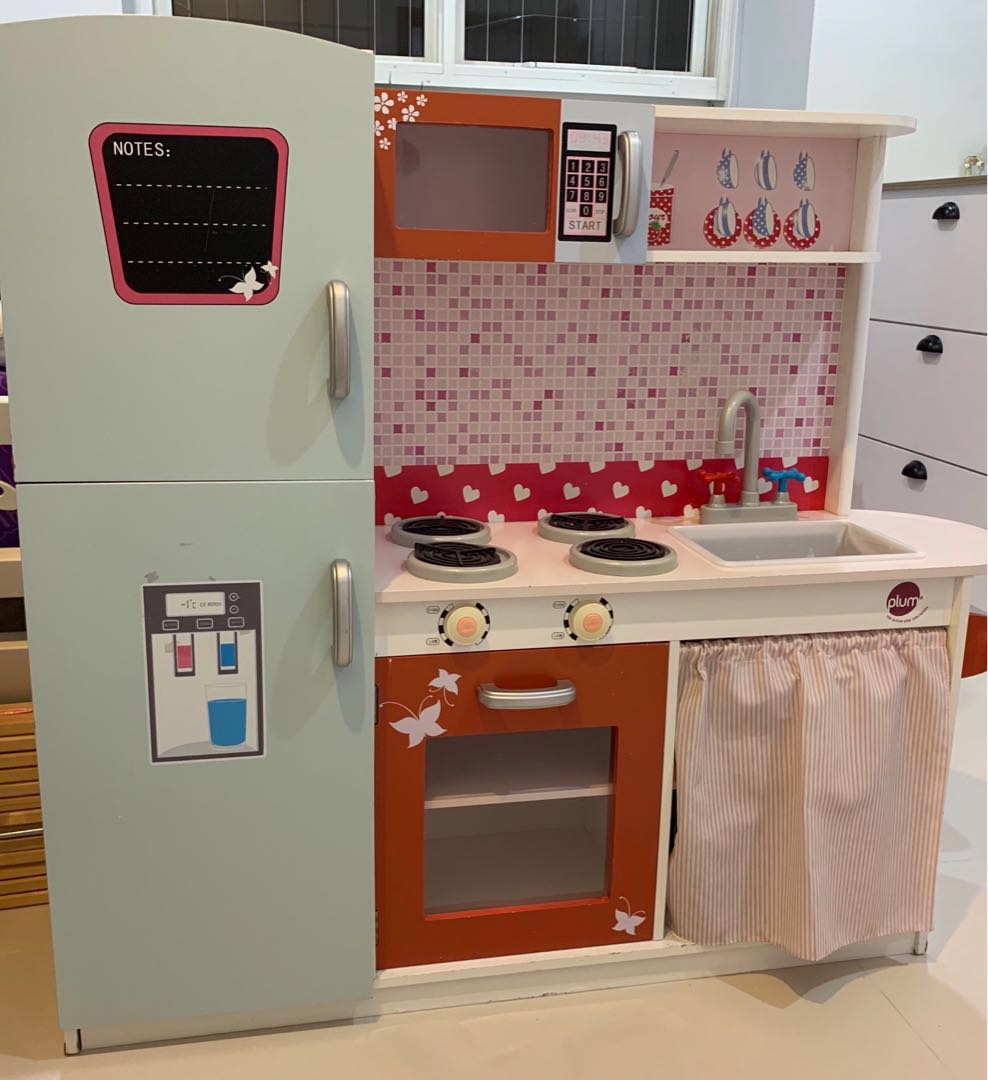 Plum terrace wooden on sale play kitchen