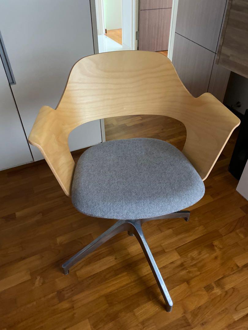 Wellloved Ikea Study room chair, Furniture & Home Living, Furniture