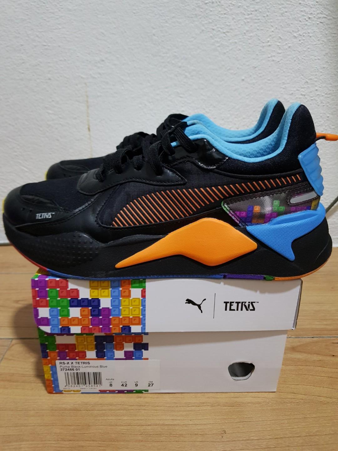 Puma x tetris rsx best sale men's shoes
