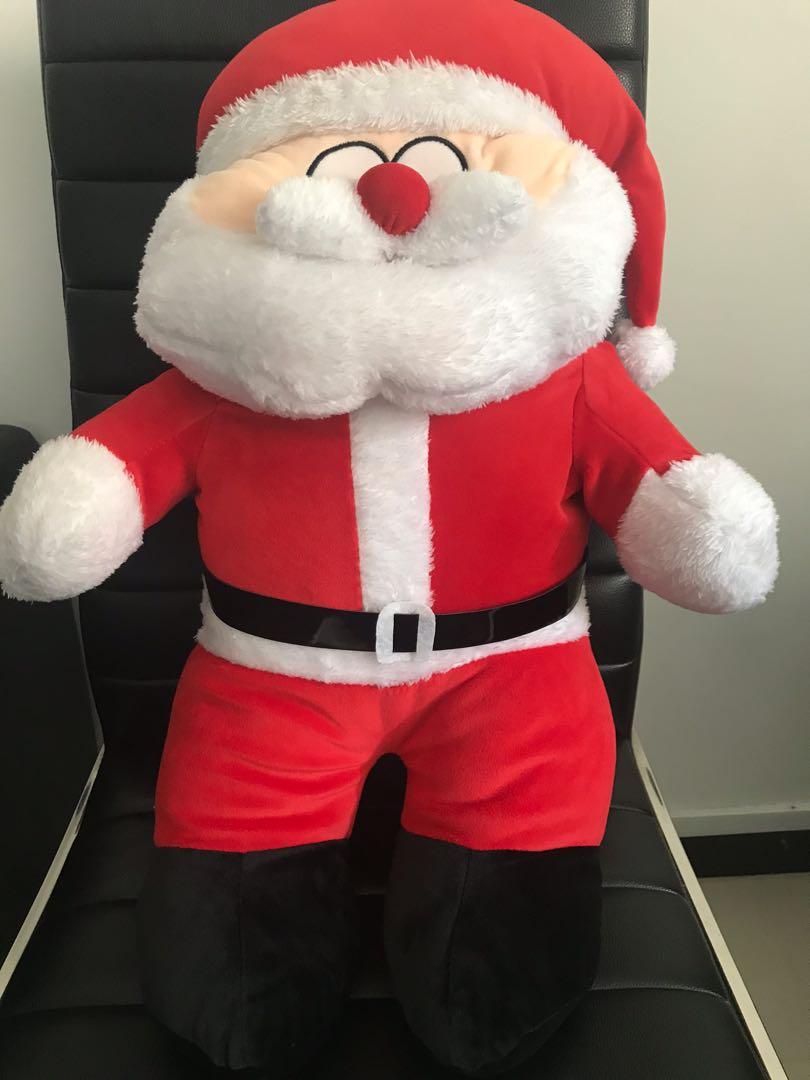 plush stuffed santa