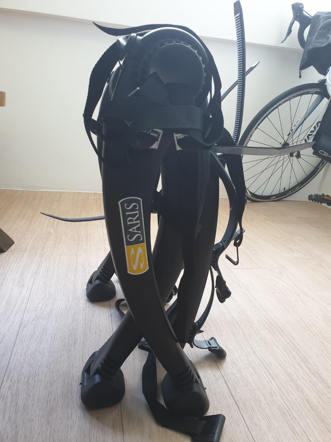 Saris Bones Car Bike Rack for 3 Bikes Used only ONCE Sports Equipment Bicycles Parts Parts Accessories on Carousell