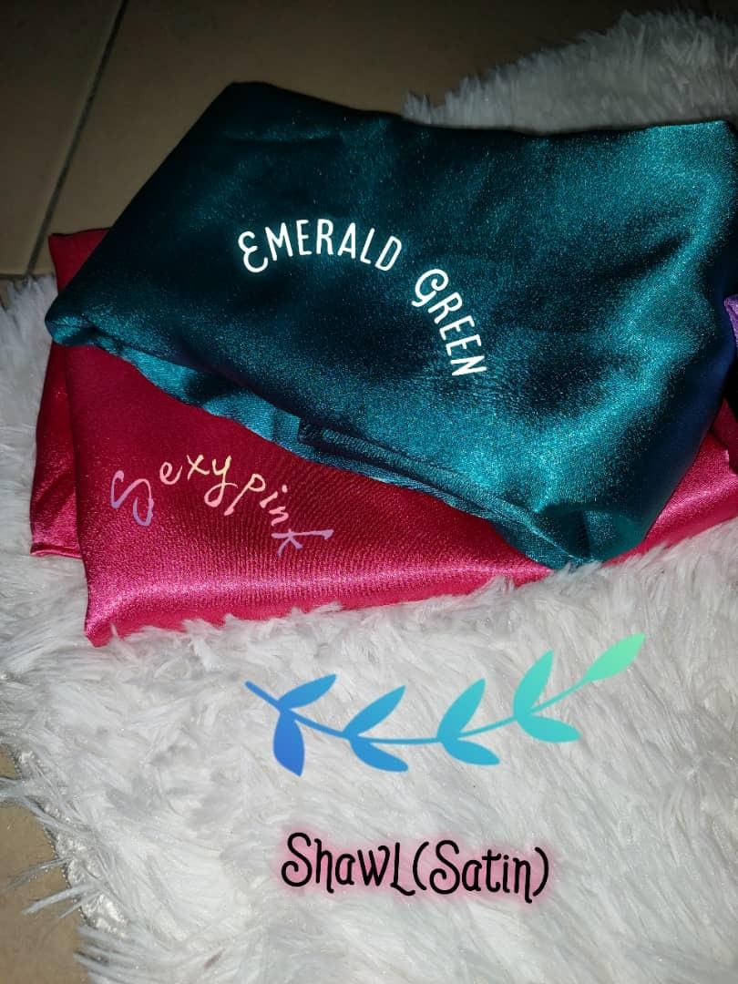 shawl satin premium
