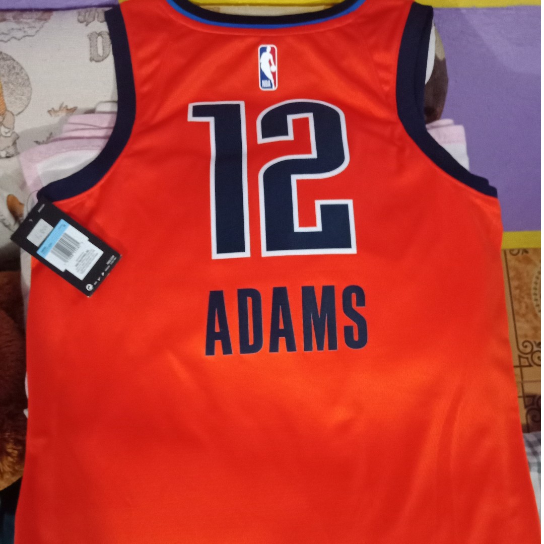 Orange steven adams 2025 jersey