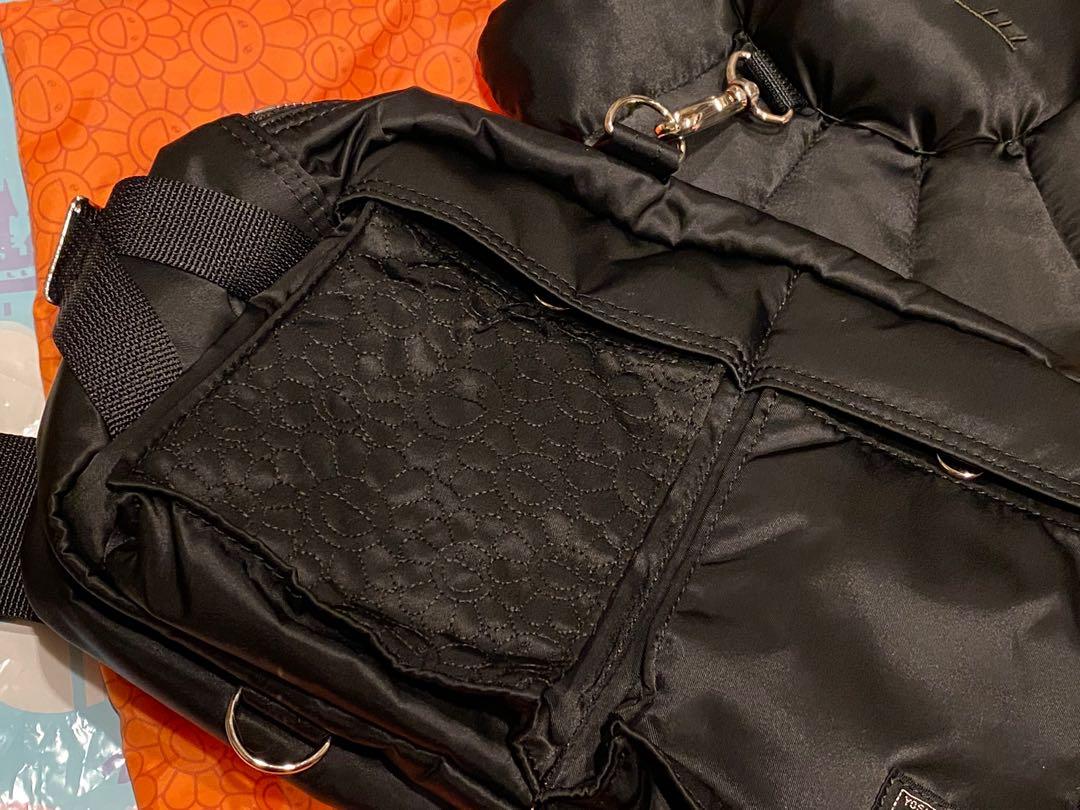 KTZ Takashi Murakami Waist Bag in Black for Men
