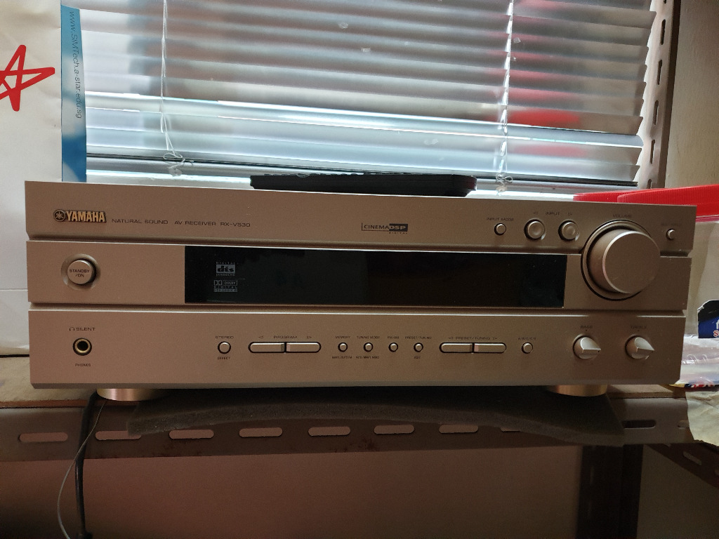 Yamaha RXV530 AV Amp, Audio, Other Audio Equipment on Carousell
