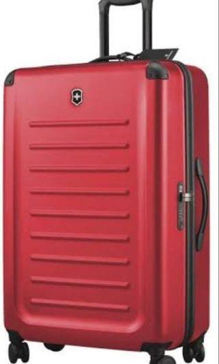 VICTORINOX SPECTRA 30inch LARGE TRAVEL 4-WHEEL LUGGAGE-RED