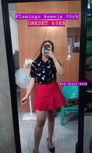 red skirt