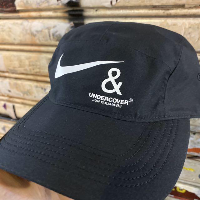 NIKE×UNDERCOVER AW84 TEAM CAP BLACK 19aw Team Cap Nike Undercover Aw84 Cap Nike X Undercover Cap 帽black