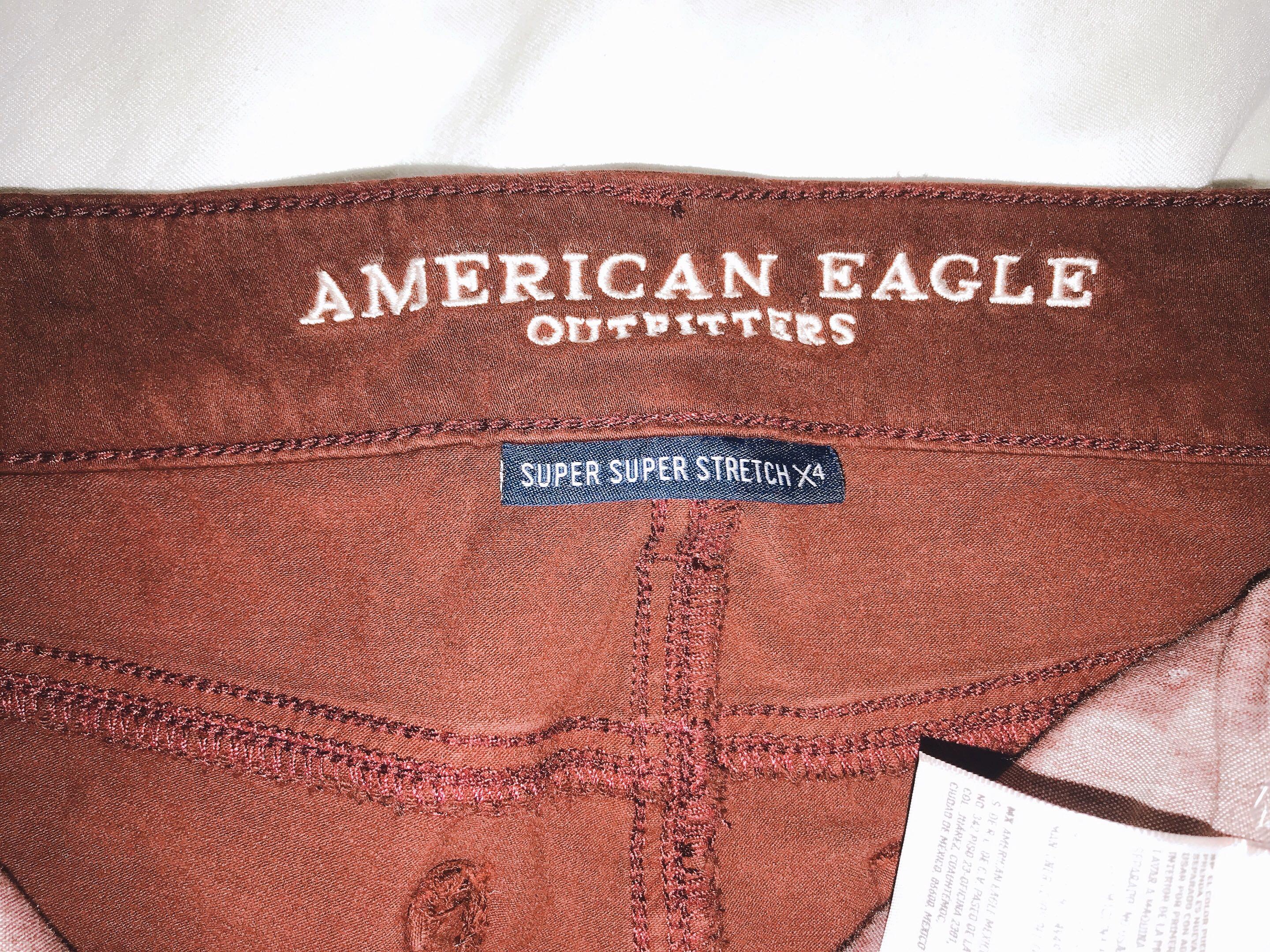 Red jeans sales american eagle