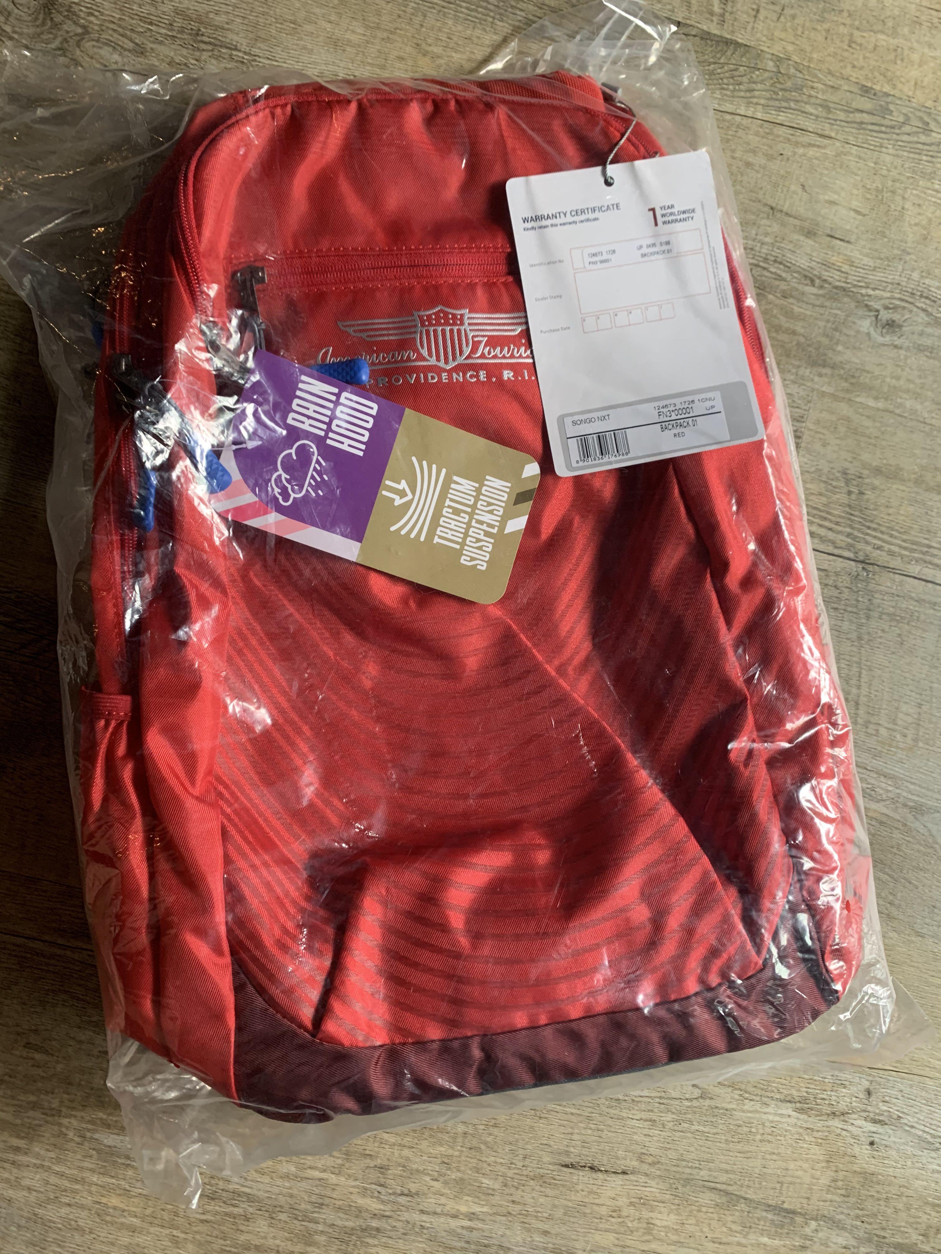 American Tourister Backpack, Women's Fashion, Bags & Wallets, Backpacks